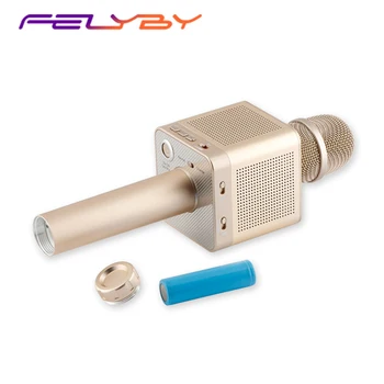 FELYBY Q10s Bluetooth Wireless Karaoke Microphone Sound Track Dimensional computer Portable Mic Home Outdoor Singing
FELYBY Q10s Bluetooth Wireless Karaoke Microphone Sound Track Dimensional computer Portable Mic Home Outdoor Singing