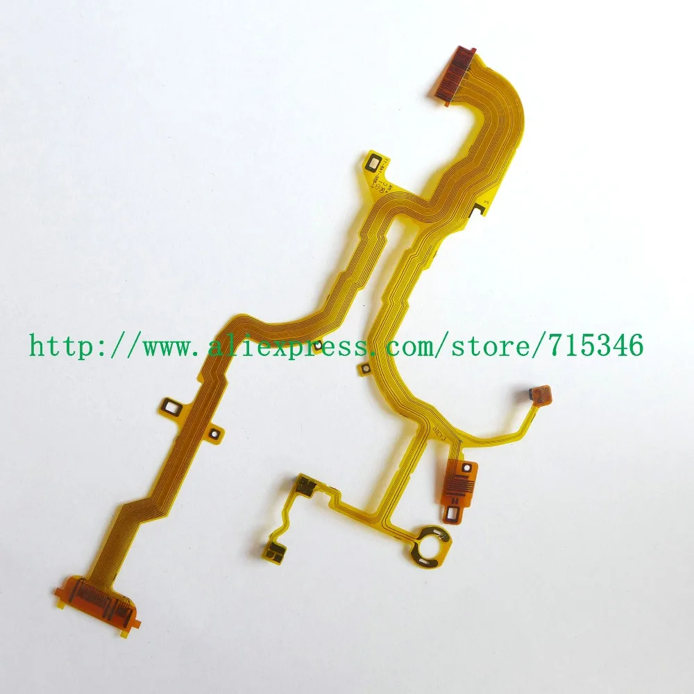 NEW Lens Back Main Flex Cable For Iconic Brand DSC-RX100 DSC-RX100 II  RX100 M2 Digital Camera Repair Part + Sensor + Socket