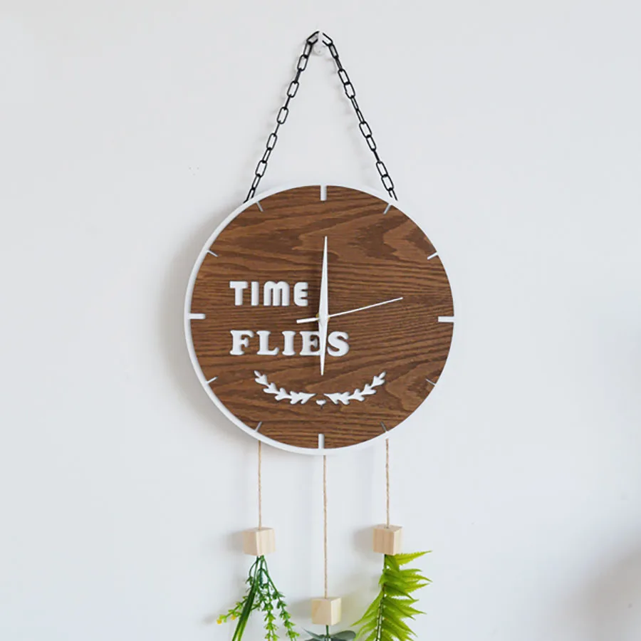 Creative Pastoral Wall Clock Modern Design Clock Mechanism Large Decorative Reloj De Pared Wall Watches Home Decor WZH220
Creative Pastoral Wall Clock Modern Design Clock Mechanism Large Decorative Reloj De Pared Wall Watches Home Decor WZH220