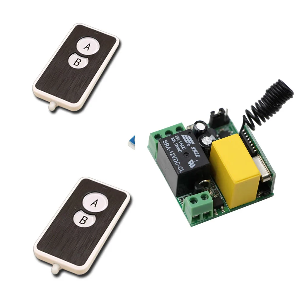 2017 New Mini 1 Channel ON/OFF 220V Wireless Remote Control Switch for Lamp & Light Receiver + Remote Control High Quality
2017 New Mini 1 Channel ON/OFF 220V Wireless Remote Control Switch for Lamp & Light Receiver + Remote Control High Quality