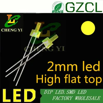 Free shipping Yellow 2mm dip eld 585-595nm Tower shape through hole led 2.0-2.2V(CE&Rosh)
Free shipping Yellow 2mm dip eld 585-595nm Tower shape through hole led 2.0-2.2V(CE&Rosh)