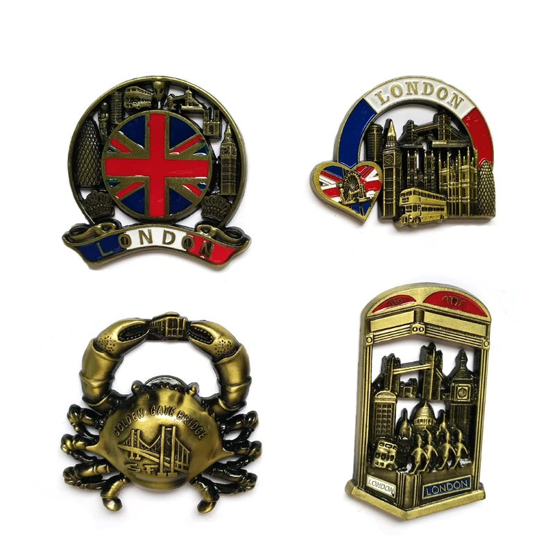London Building Model Fridge Magnet Golden Gate Bridge Metal Refrigerator Magnetic Sticker Souvenir Home Kitchen Decorations 25
London Building Model Fridge Magnet Golden Gate Bridge Metal Refrigerator Magnetic Sticker Souvenir Home Kitchen Decorations 25