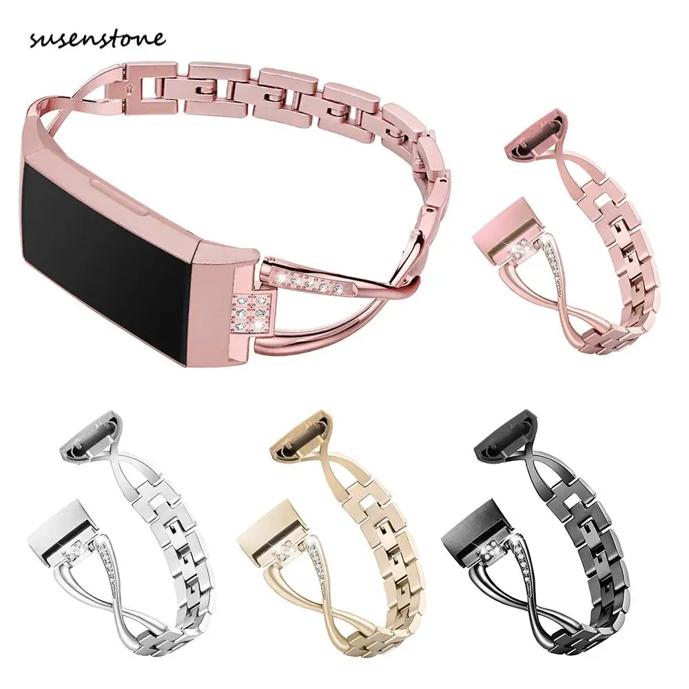 For Fitbit Charge 3 Watch Band Full Stainless Steel Bracelet Smart Watch Replacement Band Strap Rose Gold Silver 4 Color /PT
For Fitbit Charge 3 Watch Band Full Stainless Steel Bracelet Smart Watch Replacement Band Strap Rose Gold Silver 4 Color /PT