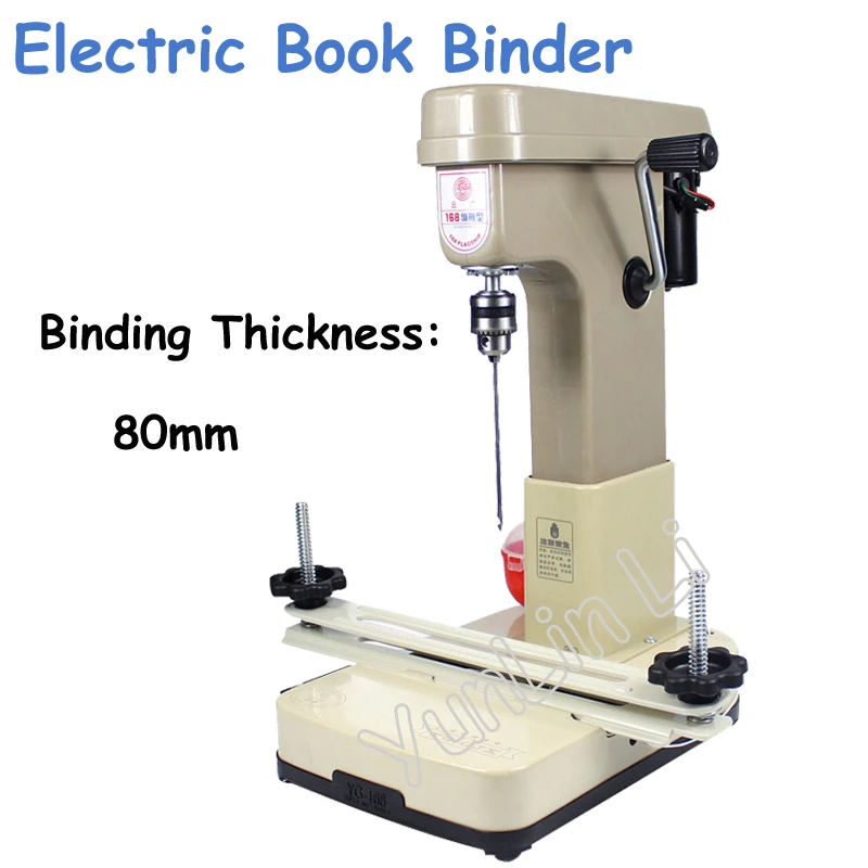 Metal Electric Book Binding Machine Automatically Financial Credentials, Document,Archives Binding Machine YG-168-3
Metal Electric Book Binding Machine Automatically Financial Credentials, Document,Archives Binding Machine YG-168-3