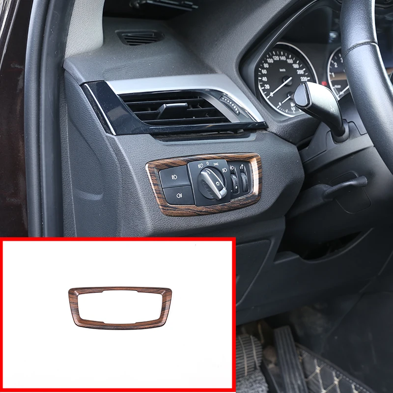 For BMW X1 F48 2016-2019 For BMW X2 F47 2018 ABS Pine Wood Grain Head light Headlight Switch Button Cover Trim Car Accessories
For BMW X1 F48 2016-2019 For BMW X2 F47 2018 ABS Pine Wood Grain Head light Headlight Switch Button Cover Trim Car Accessories