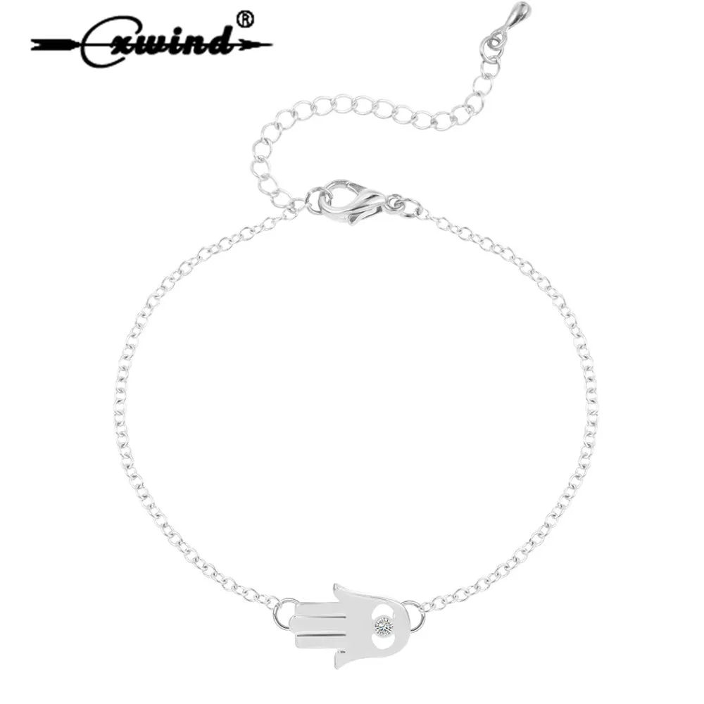 Cxwind Cute Hamsa Hand Bracelet Bangle Fatima Hand Palm Charm Bracelets & bangles for Women Fashion Jewelry Gift
Cxwind Cute Hamsa Hand Bracelet Bangle Fatima Hand Palm Charm Bracelets & bangles for Women Fashion Jewelry Gift