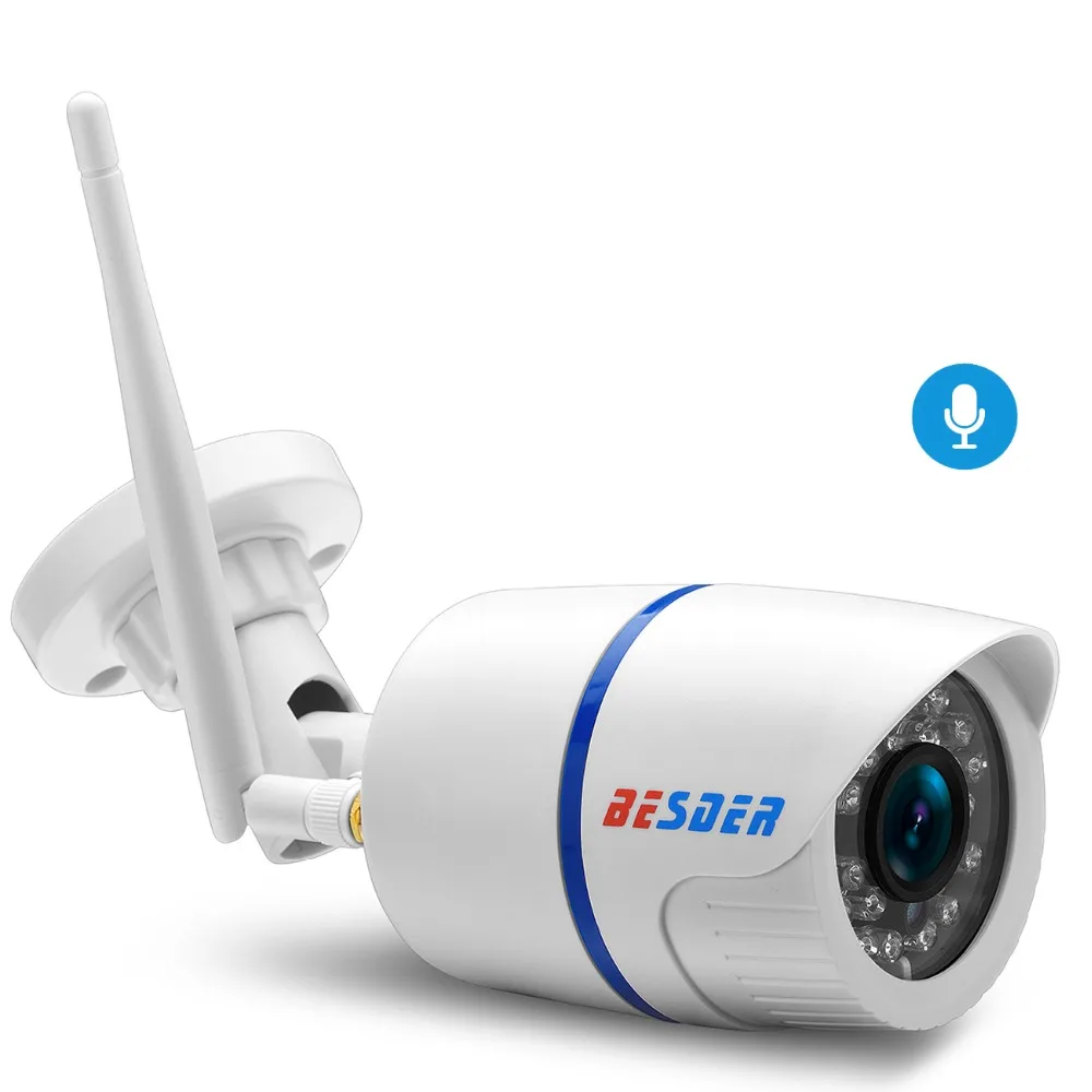 BESDER 1MP 2MP Audio Record Wifi Surveillance IP Camera Outdoor Street Monitor Support TF Card max 128G App CamHi For Smartphone
BESDER 1MP 2MP Audio Record Wifi Surveillance IP Camera Outdoor Street Monitor Support TF Card max 128G App CamHi For Smartphone