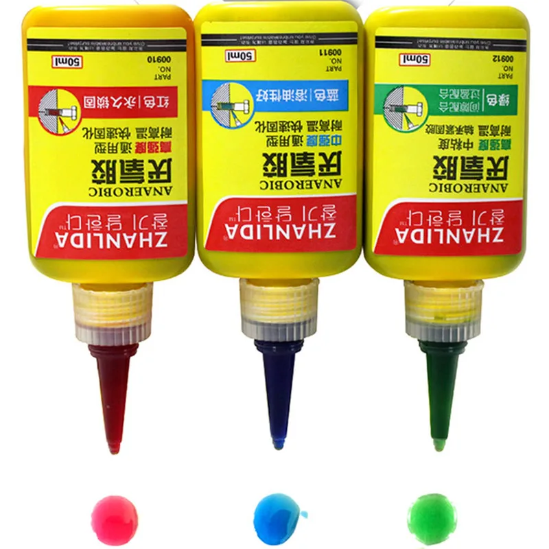 50ml Strong viscosity Red Thread Locking Adhesive Anaerobic Metal Screw Lock Screw Glue Anti Rust Fast Drying Sealant
50ml Strong viscosity Red Thread Locking Adhesive Anaerobic Metal Screw Lock Screw Glue Anti Rust Fast Drying Sealant