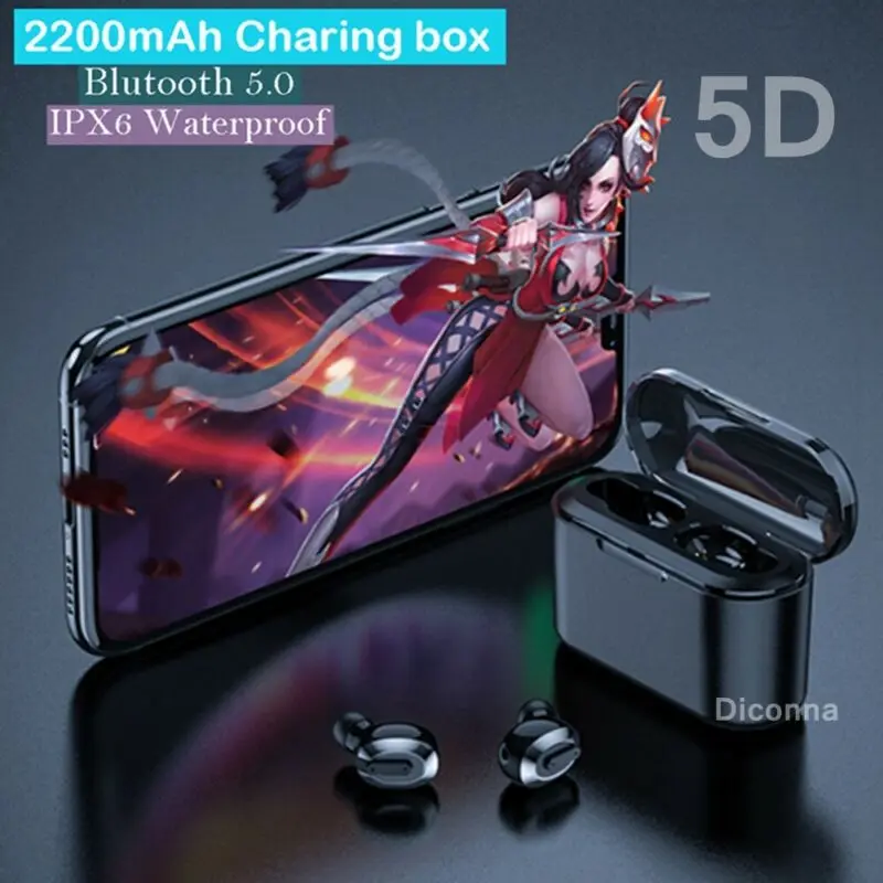 2019 Brand New Style Bluetooth 5.0 Headset TWS Wireless Earphones Mini Earbuds Stereo IPX7
2019 Brand New Style Bluetooth 5.0 Headset TWS Wireless Earphones Mini Earbuds Stereo IPX7