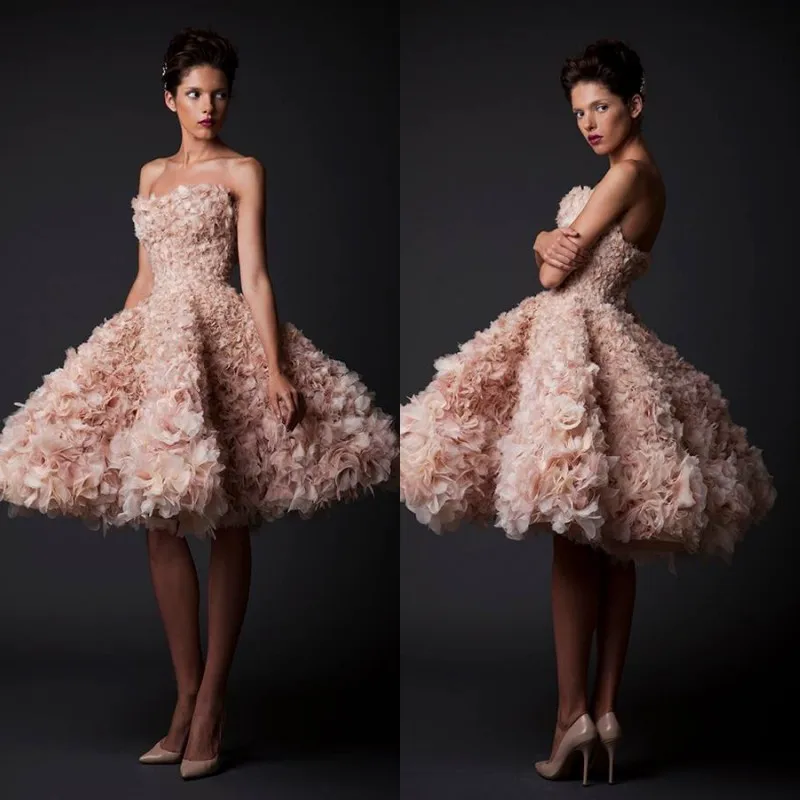 2017 Champagne Ball Gown Knee Length Ruffle Organza Short Prom Dresses Party Gown Celebrity Homecoming Dresses
2017 Champagne Ball Gown Knee Length Ruffle Organza Short Prom Dresses Party Gown Celebrity Homecoming Dresses