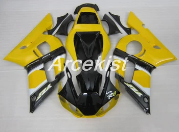 OEM Quality New style ABS Fairings Kit Bodywork set Fit for YAMAHA YZF-R6 1998 - 2002 R6 98 99 2000 01 02 Custom yellow black
OEM Quality New style ABS Fairings Kit Bodywork set Fit for YAMAHA YZF-R6 1998 - 2002 R6 98 99 2000 01 02 Custom yellow black