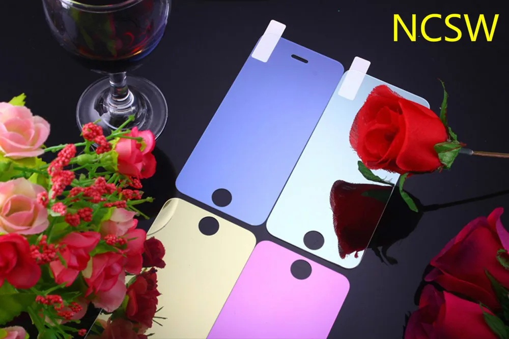 Colored Tempered Glass Reflective Mirror Screen Protector Cover Skin Film For iPhone X XS 5 5C 5S SE 6 6S 7 8 4.7" Plus 5.5"
Colored Tempered Glass Reflective Mirror Screen Protector Cover Skin Film For iPhone X XS 5 5C 5S SE 6 6S 7 8 4.7" Plus 5.5"