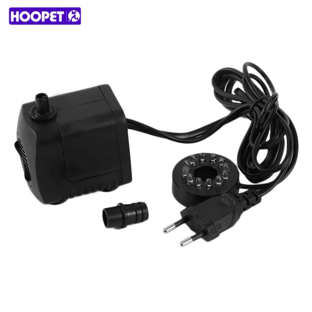 15W AC 220-240V 12 LED Submersible Water Pump For Aquarium Fountain Fish Tank Pond Decoration Led Light Water Pump EU/AU Plug
15W AC 220-240V 12 LED Submersible Water Pump For Aquarium Fountain Fish Tank Pond Decoration Led Light Water Pump EU/AU Plug