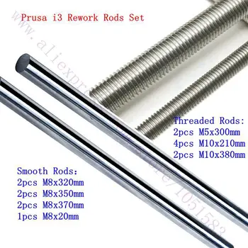 15pcs/set Reprap Prusa i3 Rework Smooth Rods and Threaded Rods 3D Printer XYZ Axis Rods,Prusa i3 Single Sheet Frame Rods Set
15pcs/set Reprap Prusa i3 Rework Smooth Rods and Threaded Rods 3D Printer XYZ Axis Rods,Prusa i3 Single Sheet Frame Rods Set
