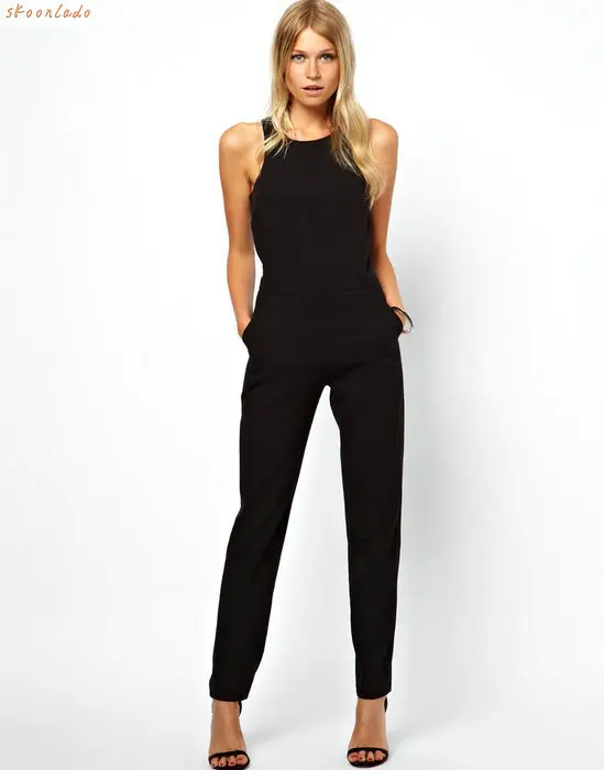 Sexy Sleeveless jumpsuit women long romper summer women lady bodysuit trousers casual jumpsuit oversea original design fashion
Sexy Sleeveless jumpsuit women long romper summer women lady bodysuit trousers casual jumpsuit oversea original design fashion