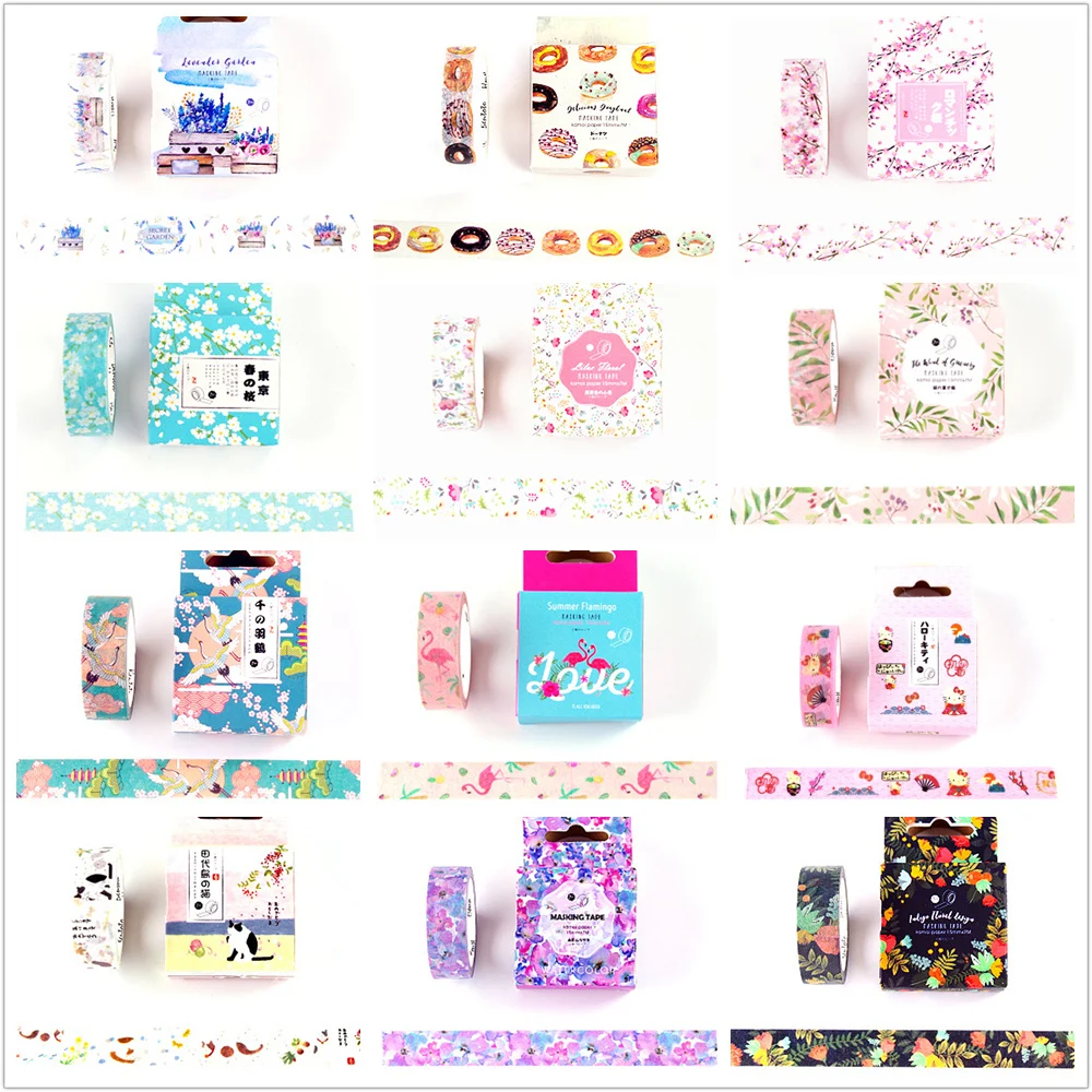 (1pcs) 20 Style Select Lotkawaii Flower Food Animals Decorative Washi Tape DIY Scrapbooking Masking Tape School Office Supply
(1pcs) 20 Style Select Lotkawaii Flower Food Animals Decorative Washi Tape DIY Scrapbooking Masking Tape School Office Supply