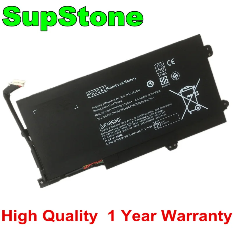 SupStone Новый PX03XL Аккумулятор для HP Envy 14-K001TX K133TX M6-K058CA 714762-2C1 HSTNN-LB4P TPN-C109 TPN-C110 715050-001
SupStone Новый PX03XL Аккумулятор для HP Envy 14-K001TX K133TX M6-K058CA 714762-2C1 HSTNN-LB4P TPN-C109 TPN-C110 715050-001