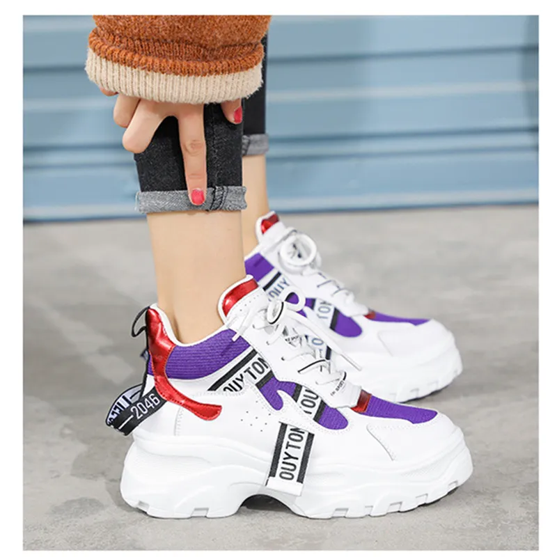Platform Sneakers New Designer Fashion Wild High Quality Casual Women Shoes Comfortable Non-slip Lightweight Old Shoes Non-slip
Platform Sneakers New Designer Fashion Wild High Quality Casual Women Shoes Comfortable Non-slip Lightweight Old Shoes Non-slip