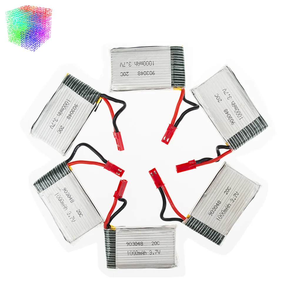 6 pcs H11D 3.7v Lipo battery 1000mah JST batteries for JRC H11C HQ898 rc Quadcopter drone Part wholesale
6 pcs H11D 3.7v Lipo battery 1000mah JST batteries for JRC H11C HQ898 rc Quadcopter drone Part wholesale