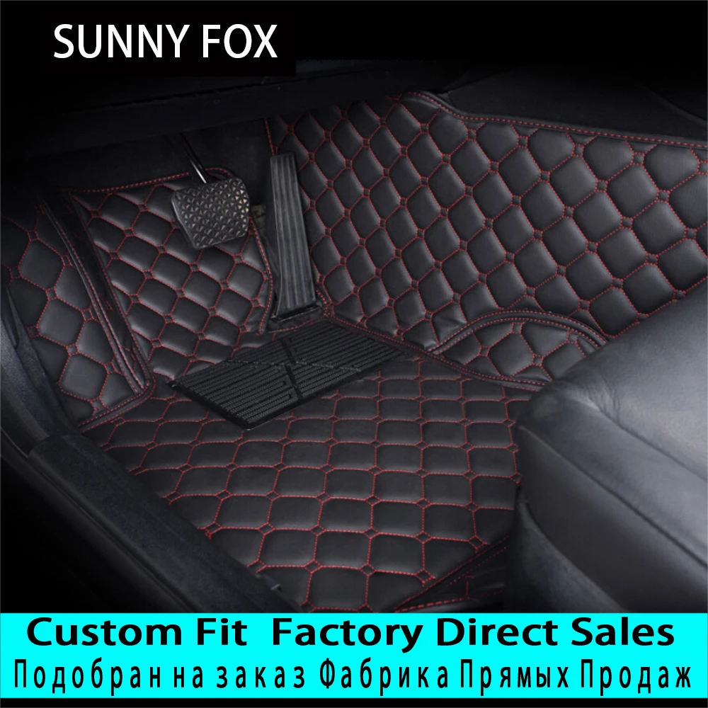 SUNNYFOX Car floor mats specially for Ford S-max Fusion Mondeo Focus Edge 5D car-styling heavy duty carpet rugs liners(2006-)
SUNNYFOX Car floor mats specially for Ford S-max Fusion Mondeo Focus Edge 5D car-styling heavy duty carpet rugs liners(2006-)