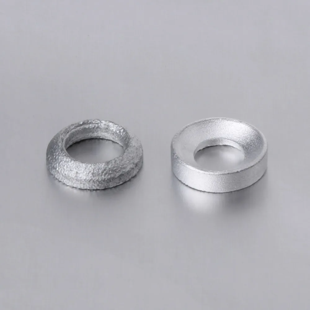 2 Pcs Bicycle Brake Caliper Spacer Joint Washer Aluminum Mountain Bike Accessory