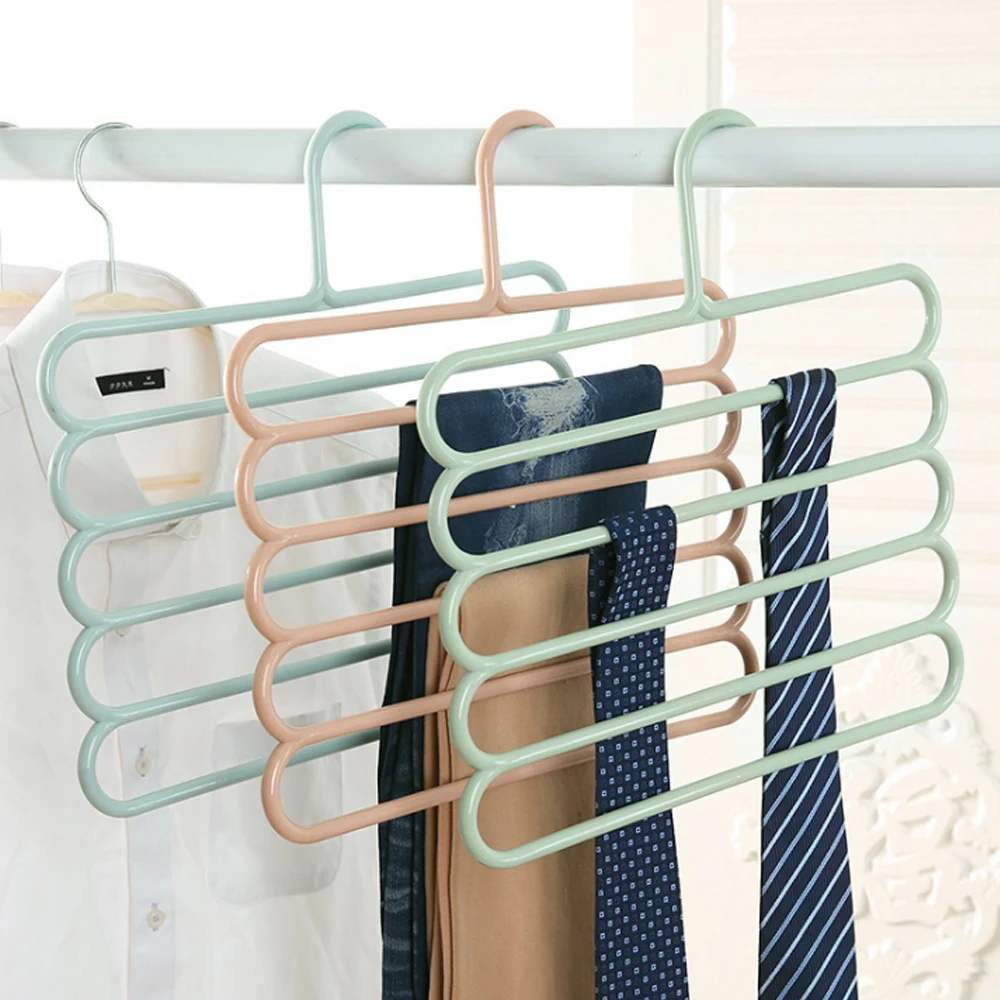 5-Layer Hanger Holder Scarf Rack Ties Shawl Bra Holder Wall Closet Organization Plastic Belt Clothing Hanging Rack Pants Rack
5-Layer Hanger Holder Scarf Rack Ties Shawl Bra Holder Wall Closet Organization Plastic Belt Clothing Hanging Rack Pants Rack