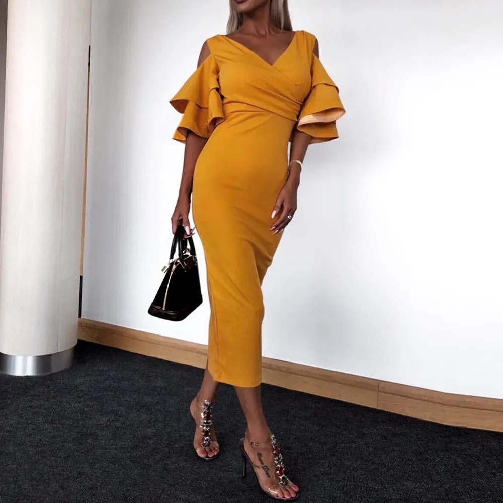 New Off shoulder ruffles sexy dress women Wrap high waist bodycon wine red long party dresses Elegant ladies dress maxi
New Off shoulder ruffles sexy dress women Wrap high waist bodycon wine red long party dresses Elegant ladies dress maxi