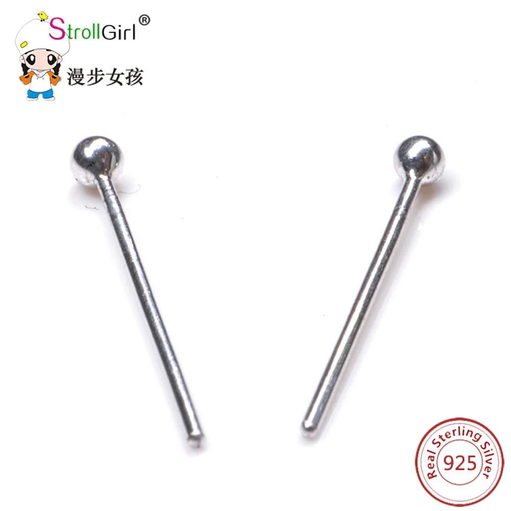 StrollGirl 925 Sterling Silver Simple Stud Earrings For Women Prevent Allergy Silver Earrings Fashion Jewelry 2018
StrollGirl 925 Sterling Silver Simple Stud Earrings For Women Prevent Allergy Silver Earrings Fashion Jewelry 2018