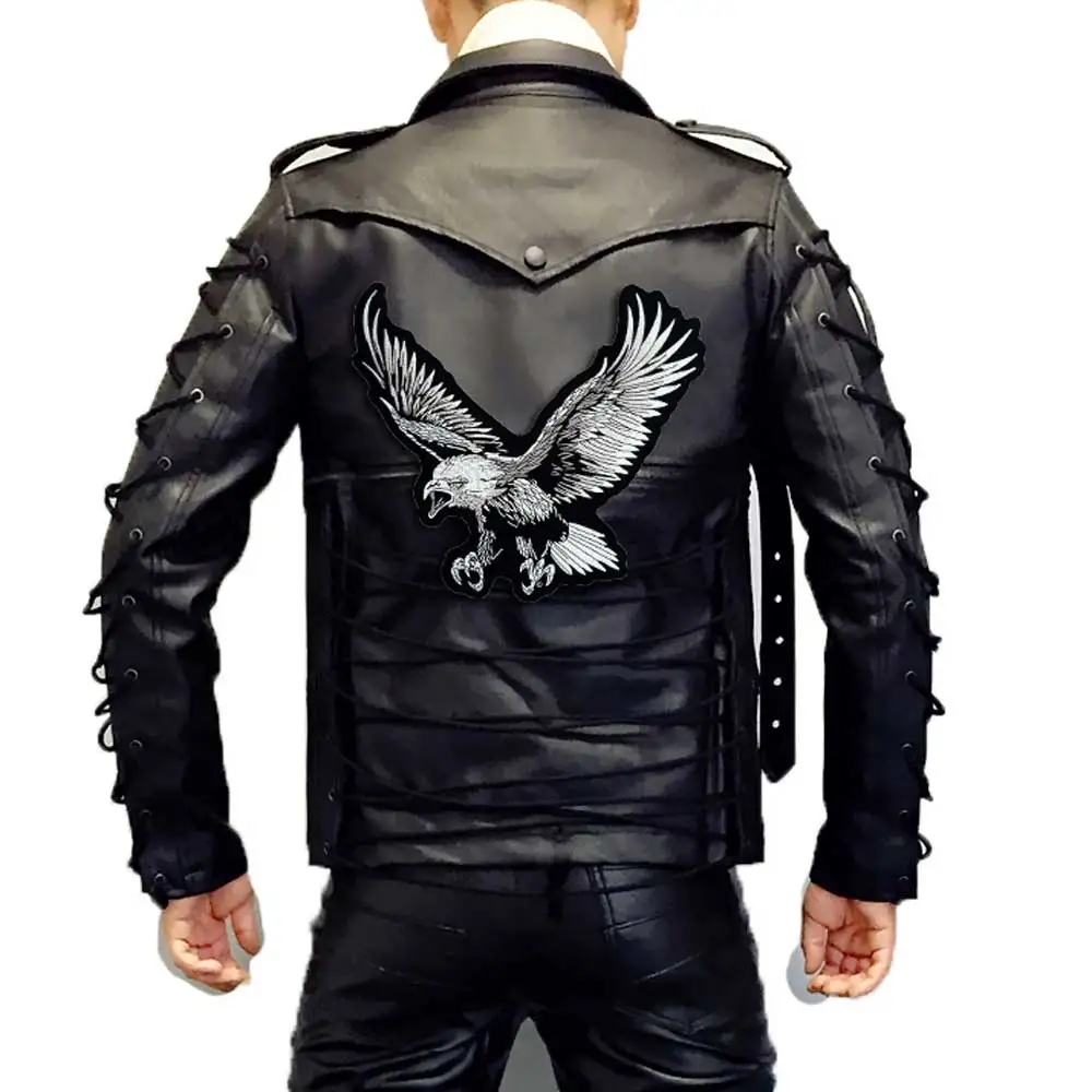 LARGE EAGLE Embroidered Sewing Label punk biker Patches Clothes Stickers Apparel Accessories Badge 29.5CM WIDE
LARGE EAGLE Embroidered Sewing Label punk biker Patches Clothes Stickers Apparel Accessories Badge 29.5CM WIDE