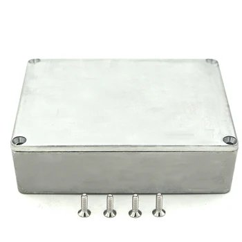 Electronic Project Case Aluminium Enclosure Diecast Stompbox Project Box with 4 Steel Screws 120x95x35mm
Electronic Project Case Aluminium Enclosure Diecast Stompbox Project Box with 4 Steel Screws 120x95x35mm