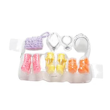 10Pcs/set Necklace Crown Bag Shoes For Dolls Girls Gifts Doll Accessories Whosesale
10Pcs/set Necklace Crown Bag Shoes For Dolls Girls Gifts Doll Accessories Whosesale