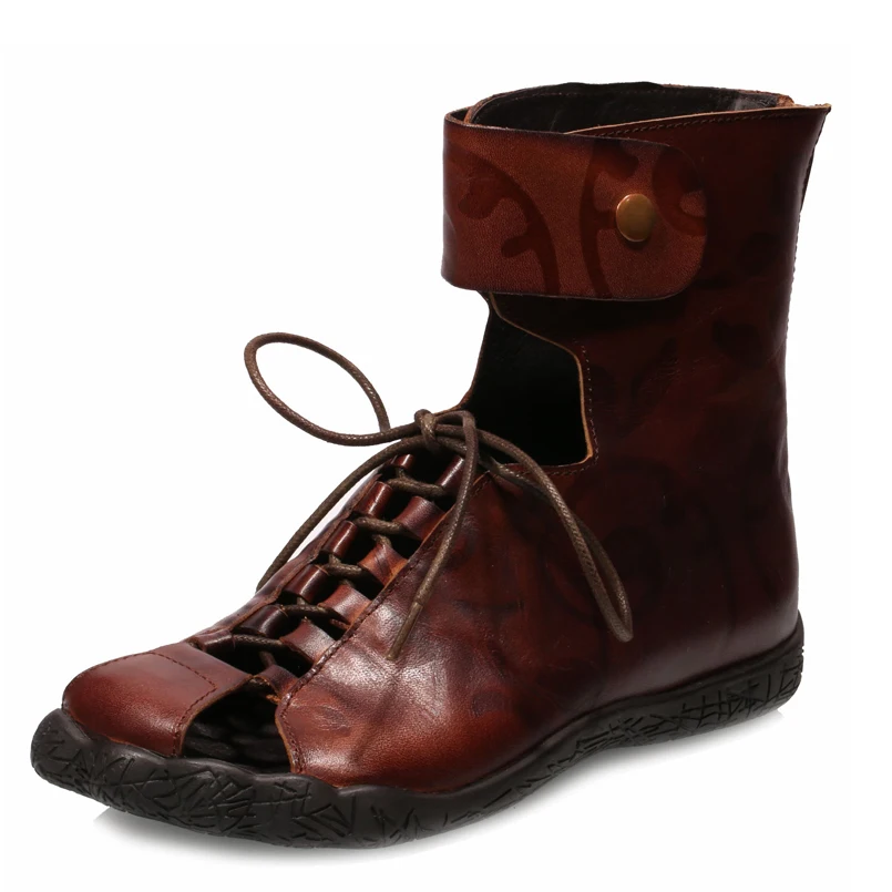 Mid-calf boots women leather shoes casual booties design handmade high quality summer sandals boots women boots size 34-40
Mid-calf boots women leather shoes casual booties design handmade high quality summer sandals boots women boots size 34-40