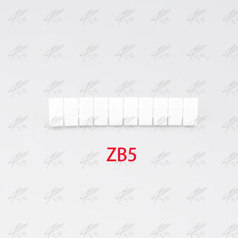 20 шт. ZB5 пустые UK3N UKK3 USLKG3 MBKKB 2.5 din рейка клеммные блоки производитель полосок
