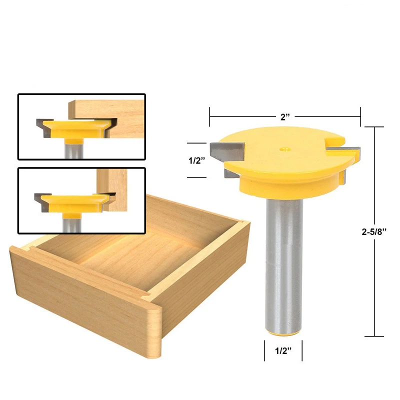 Free shipping 1PC 1/2'' Shank Straight Rail & Stile Router Bit Woodworking Chisel Cutter Tool
Free shipping 1PC 1/2'' Shank Straight Rail & Stile Router Bit Woodworking Chisel Cutter Tool