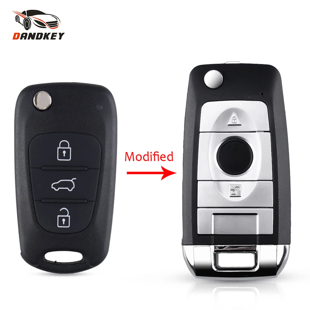 Dandkey 3 Buttons Flip Modified Remote Car Key Shell Auto Case Cover For Hyundai Accent l20 I30 IX35 Elantra Avante Folding Key
Dandkey 3 Buttons Flip Modified Remote Car Key Shell Auto Case Cover For Hyundai Accent l20 I30 IX35 Elantra Avante Folding Key