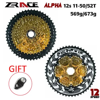 ZRACE Alpha 12s Lightweight Cassette 12 Speed MTB bike freewheel 11-50T / 11-52T - Gold,compatible M9100 / XX1 X01 GX NX Eagle
ZRACE Alpha 12s Lightweight Cassette 12 Speed MTB bike freewheel 11-50T / 11-52T - Gold,compatible M9100 / XX1 X01 GX NX Eagle