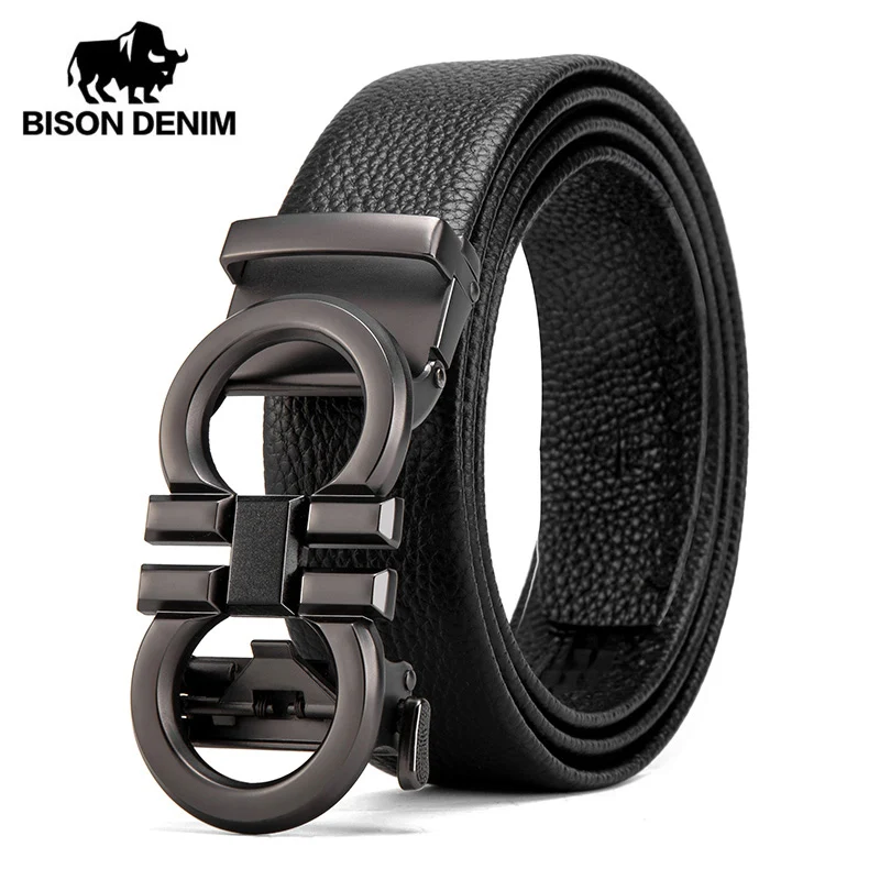 BISON DENIM Genuine Leather Men Belt Automatic Buckle for Men Luxury Designer Belts Men Cowskin Fashion Strap Male Belt N71495
BISON DENIM Genuine Leather Men Belt Automatic Buckle for Men Luxury Designer Belts Men Cowskin Fashion Strap Male Belt N71495