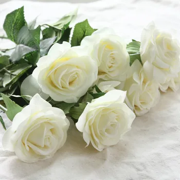 10 pieces / set of rose artificial flowers wedding flowers bride holding flower real touch rose wedding bouquet family party
10 pieces / set of rose artificial flowers wedding flowers bride holding flower real touch rose wedding bouquet family party