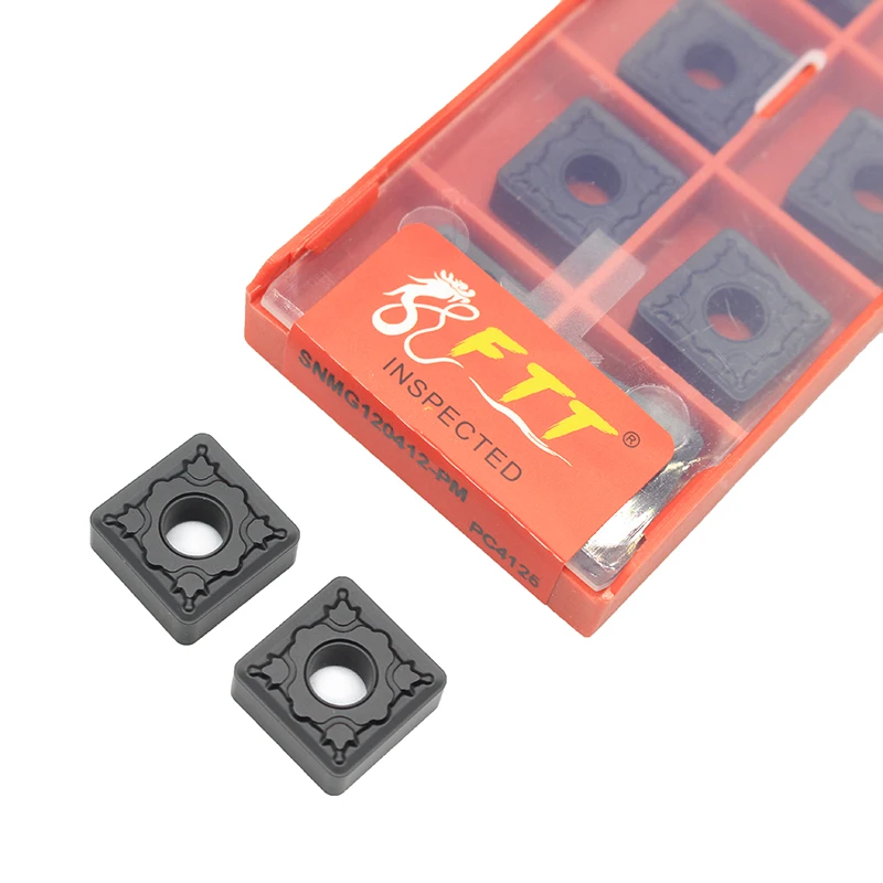 SNMG120412-PM PC4125 External Turning Tools Carbide insert Lathe cutter Tool turning insert For processing steel parts
SNMG120412-PM PC4125 External Turning Tools Carbide insert Lathe cutter Tool turning insert For processing steel parts