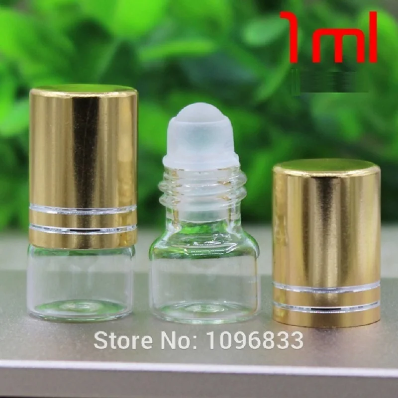 Glass Roll on Bottles 1ML Perfume Vials Glass Bead Essential Oil Bottles Empty Roller Bottle Cosmetic Packaging Vial 1500pcs
Glass Roll on Bottles 1ML Perfume Vials Glass Bead Essential Oil Bottles Empty Roller Bottle Cosmetic Packaging Vial 1500pcs