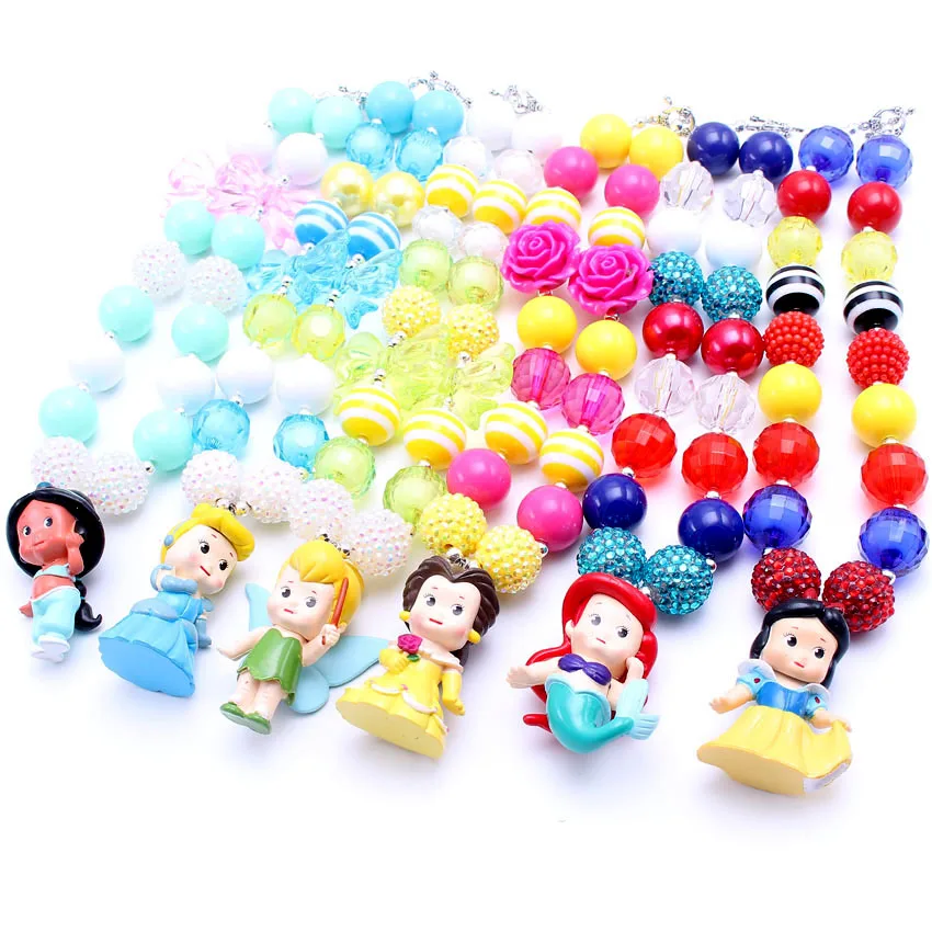 MSH.SUN 1set Hot sale Cute Princess Kid Chunky Necklace DIY Bubblegum Bead Chunky Necklace Jewelry For Children Girls BN009
MSH.SUN 1set Hot sale Cute Princess Kid Chunky Necklace DIY Bubblegum Bead Chunky Necklace Jewelry For Children Girls BN009