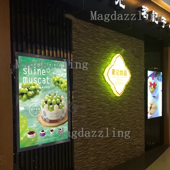 Magnetic Open Aluminum Frame LED Light Box Menu Board Display Sign Illuminated Restaurant Wall Mounted LED Signs 
Magnetic Open Aluminum Frame LED Light Box Menu Board Display Sign Illuminated Restaurant Wall Mounted LED Signs