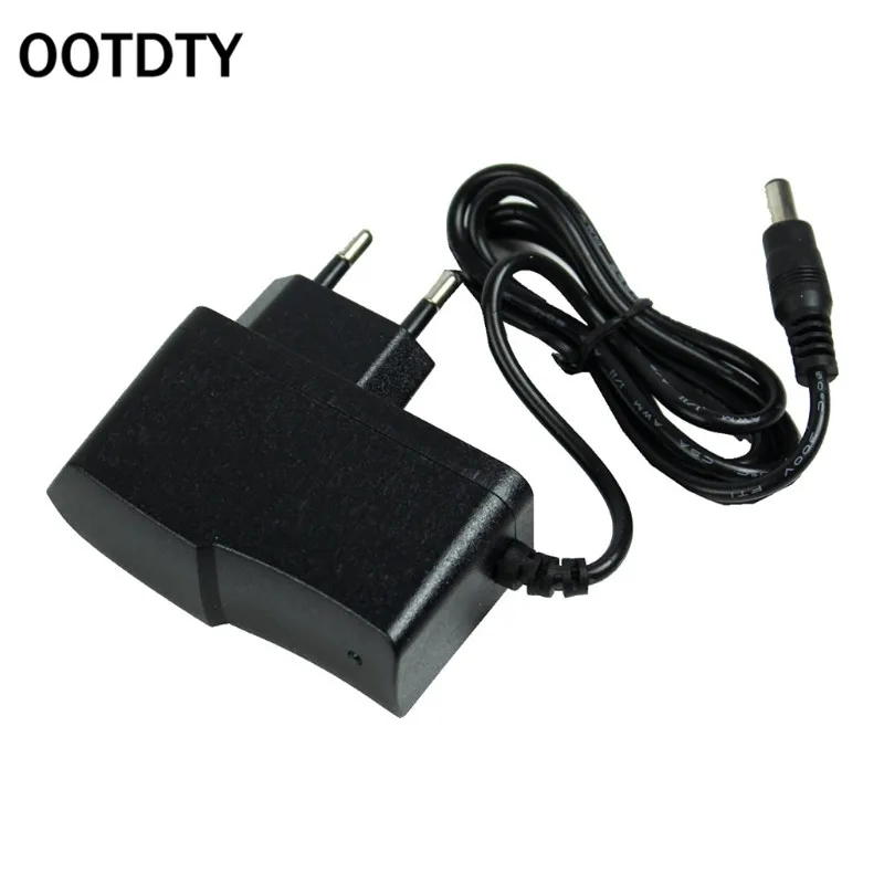 1Pc Black Power Supply Converter Adapter Switching AC 100-240V to DC 5V 2A EU Plug