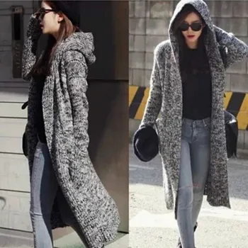 New Arrival 2020 Hooded Cardigan Sweaters Winter Women Sweater Knitted Long Sleeve Knitwear Girl Casual Outerwear Femme Tops
New Arrival 2020 Hooded Cardigan Sweaters Winter Women Sweater Knitted Long Sleeve Knitwear Girl Casual Outerwear Femme Tops