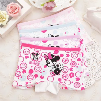 2pcs/lot Children Girl's cotton underwear female cartoon baby mouse girls boxer briefs kids panties
2pcs/lot Children Girl's cotton underwear female cartoon baby mouse girls boxer briefs kids panties