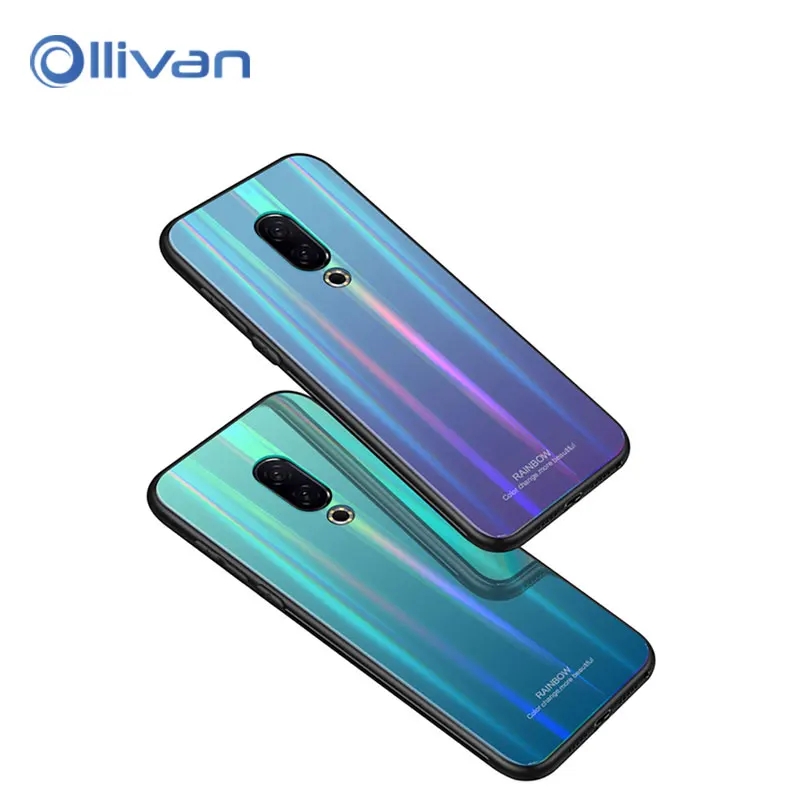 OLLIVAN Tempered Glass Gradient Case For Meizu 16 Th 16th Plus Silicone Case For Meizu 16th 16thPlus TPU Anti-Scratch Back Cover
OLLIVAN Tempered Glass Gradient Case For Meizu 16 Th 16th Plus Silicone Case For Meizu 16th 16thPlus TPU Anti-Scratch Back Cover