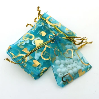 7x9cm Light Blue Heart Bronzing Organza Jewelry Popular Bags Cheap Organza Pouches Embalagens Para Doces 100pcs/lot Wholesale
7x9cm Light Blue Heart Bronzing Organza Jewelry Popular Bags Cheap Organza Pouches Embalagens Para Doces 100pcs/lot Wholesale