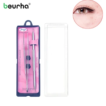 2Pcs/set Blackhead Remover Whiteheads Blemish Removal Acne Needle Tweezer Pimple Comedone Extractor Face Skin Care Cleaner Tools
2Pcs/set Blackhead Remover Whiteheads Blemish Removal Acne Needle Tweezer Pimple Comedone Extractor Face Skin Care Cleaner Tools