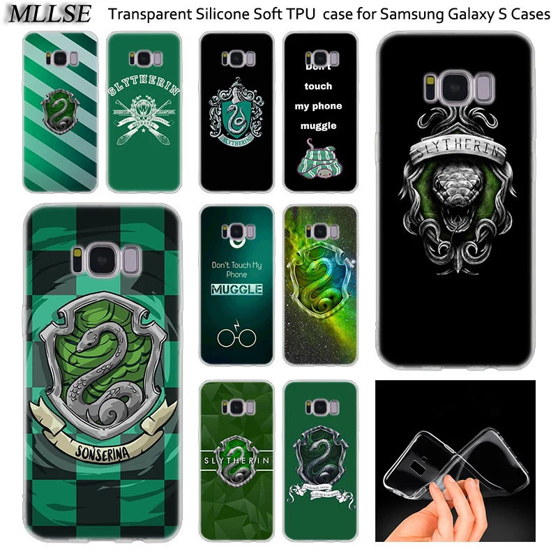 Harry Potter Slytherin School Crest Silicone Case For Samsung Galaxy M10 M20 M30 S8 S9 S10 Plus 5G S6 S7 Edge S5 S10e Note 5
Harry Potter Slytherin School Crest Silicone Case For Samsung Galaxy M10 M20 M30 S8 S9 S10 Plus 5G S6 S7 Edge S5 S10e Note 5