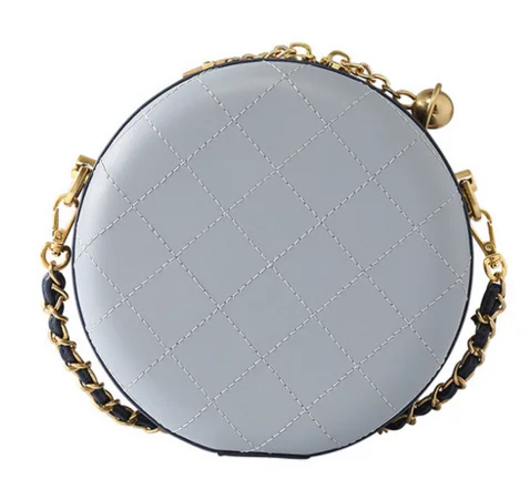 2029 Fashion Women Genuine Leather Plaid Bags Cross Body Shoulder Mini Chains Circular Bags Hanging Ornament Messenger Bags D578
2029 Fashion Women Genuine Leather Plaid Bags Cross Body Shoulder Mini Chains Circular Bags Hanging Ornament Messenger Bags D578